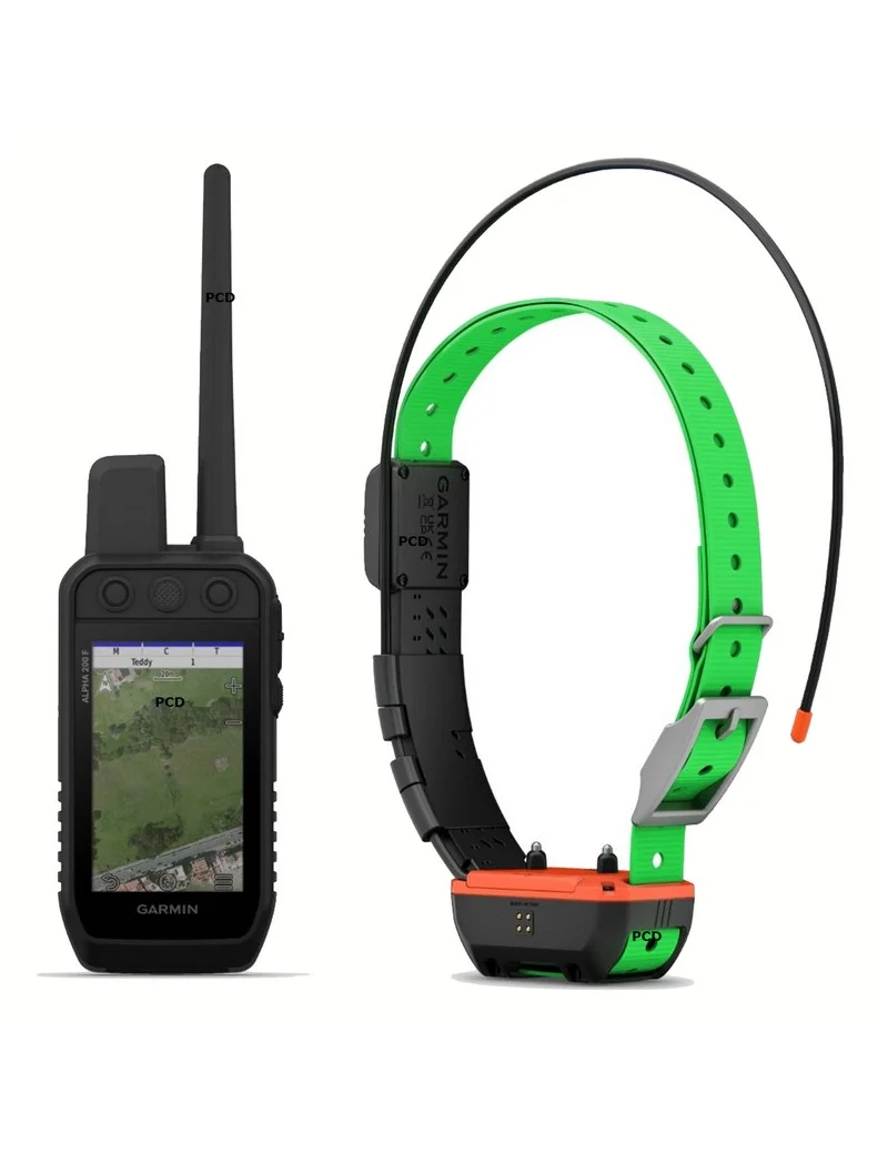 Pack Protection Garmin Alpha 200 - Housse Silicone + Film écran Incassable - Protection Complète Contre Eau, Chocs, Poussière