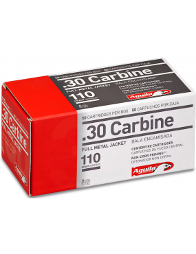 MUNITION AGUILA CAL 30...